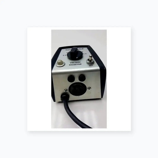 American Optical 11144 Voltage Selector Pri 115V Sec 2.5 to 7.5 V Made in USA Medical Equipment Part, second-hand product photo 2