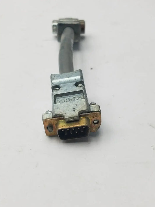 Amphenol 9-pin Male DB9 Connector Null Modem Cable Serial Communication Cable, second-hand product photo 2
