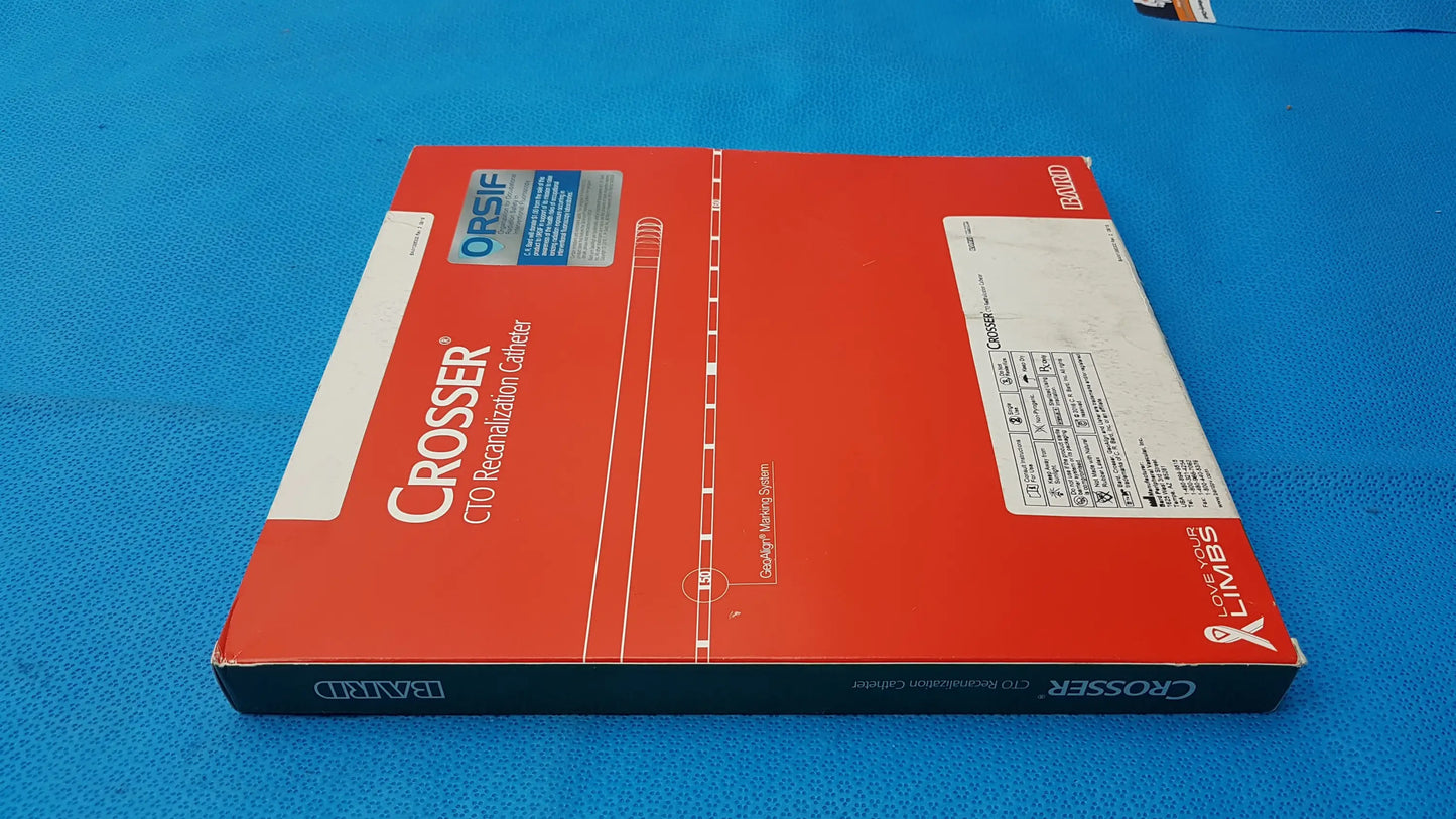 Bard 14S OTW Crosser CTO Recanalization Catheter Ref CRUO14SA - Interventional Catheter
