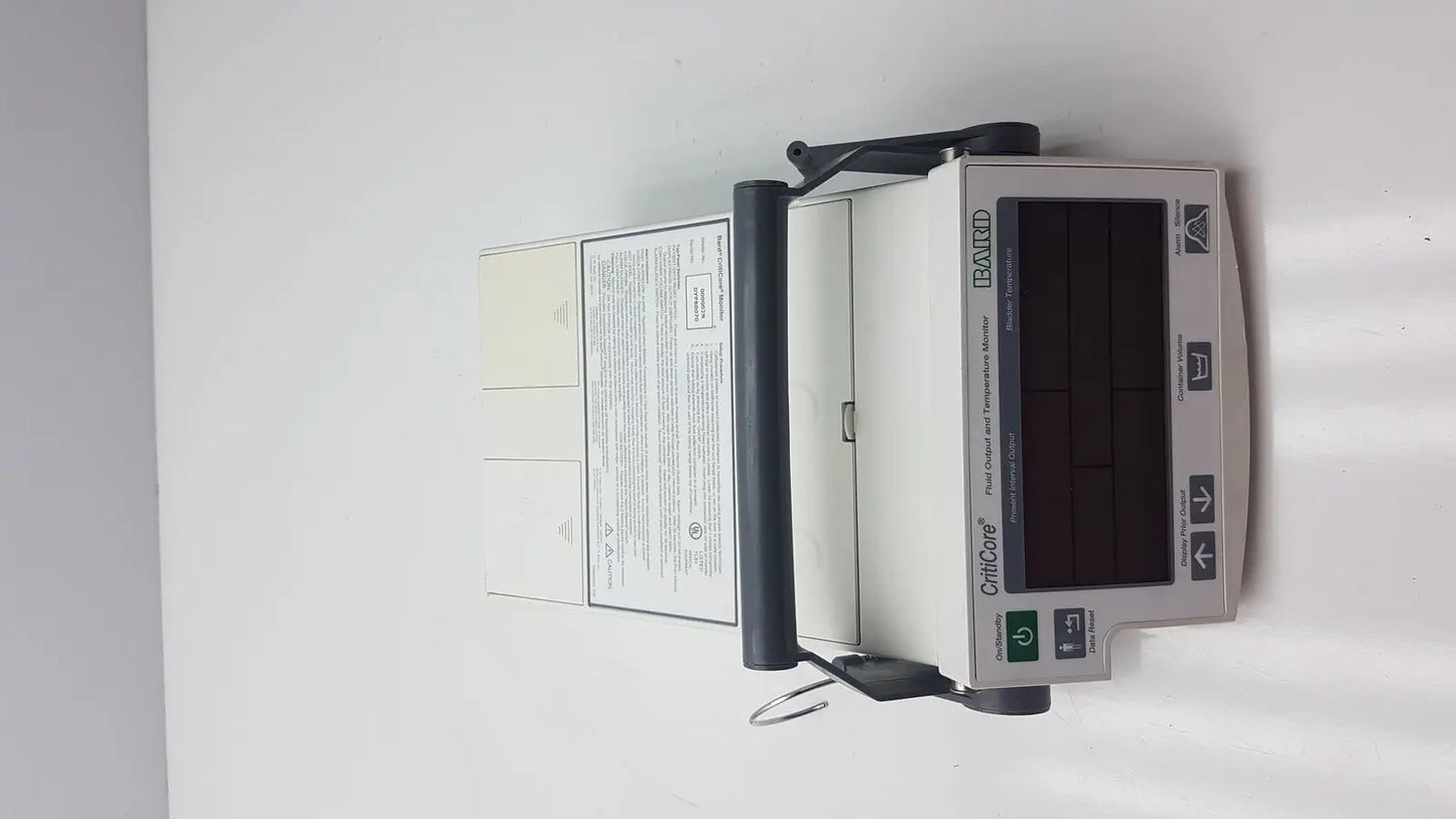 BARD CritiCore Fluid Output and Temperature Monitor Model 000002N Fluid Output and Temperature Monitor, second-hand product photo 9