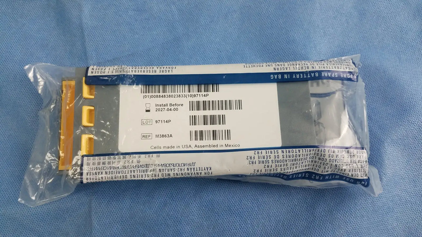 Reuse Medical Battery LOT 97114P REFM3863A for Philips Forerunner Patient Monitors, second-hand product photo 1