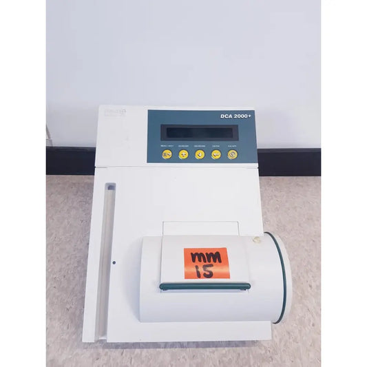 Reuse Medical Bayer DCA 2000+ Analyzer REF # 5031C, SN50C310536, AS-IS Defibrillators, AED Pads & Batteries, as-is (for parts) product photo 1