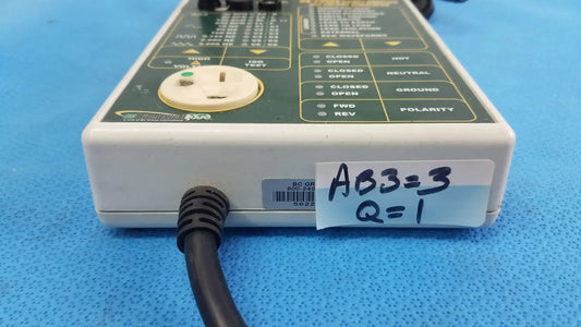 BC Biomedical SA-2010S Safety Analyzer With Patient Simulator and Chassis Cable Safety Analyzer with Patient Simulator, second-hand product photo 2