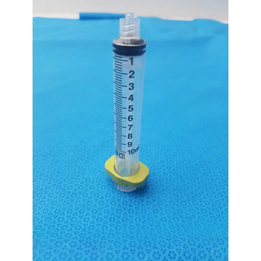 BD Syringe 10ml with Yellow Clip Syringe, second-hand product photo 2