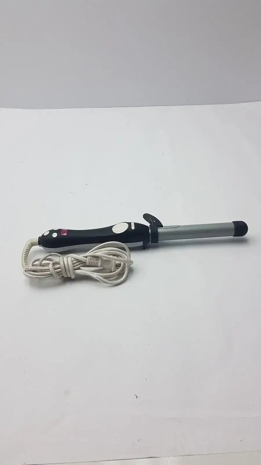 Beachwaver S1 Ceramic Rotating Curling Iron 1” Barrel Silver Curling Iron, second-hand product photo 2