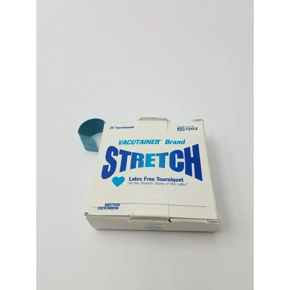 Becton Dickinson BD Vacutainer Stretch Tourniquets Latex-Free 25-Count Box Phlebotomy Tourniquet, second-hand product photo 4