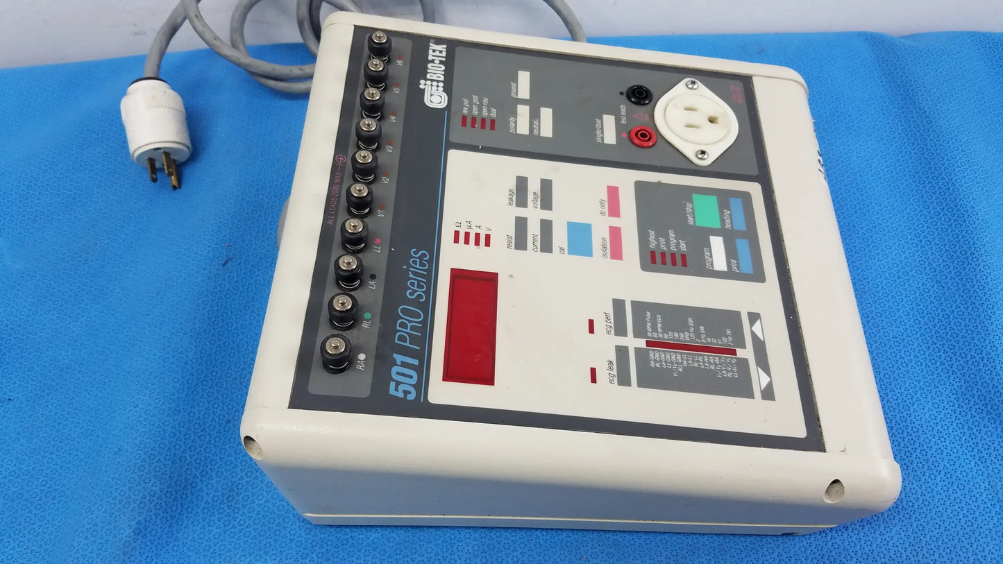 Bio‑Tek Bio-Tek 501 Pro Series Electrical Safety Analyzer Electrical Safety Analyzer, second-hand product photo 10