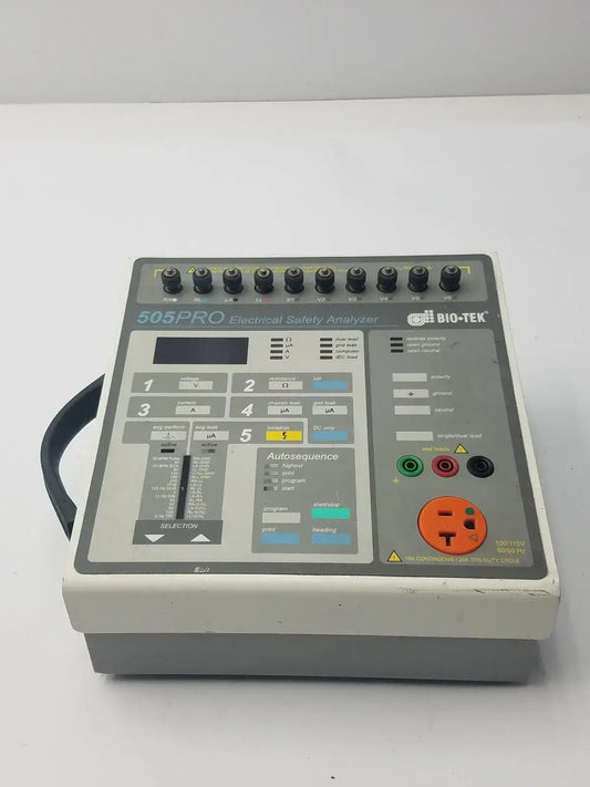 Bio-Tek 505PRO Electrical Safety Analyzer Electrical Safety Analyzer, second-hand product photo 2