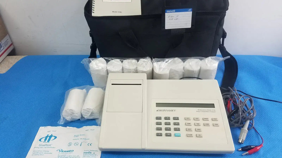 Reuse Medical Biodynamics Model 310e Body Composition Analyzer With Accessories And Case Other Medical & Lab Equipment, second-hand product photo 1