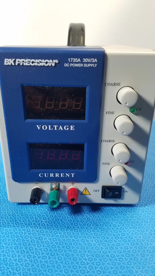 BK Precision 1735A Digital DC Power Supply 30V/3A Input 115V/60Hz - Digital DC Power Supply
