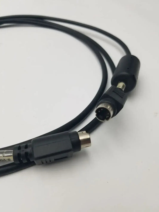 Generic Black S-Video Cable Cord Male to Male Compatible with VHS, DVD, HDTV S-Video Cable, second-hand product photo 2
