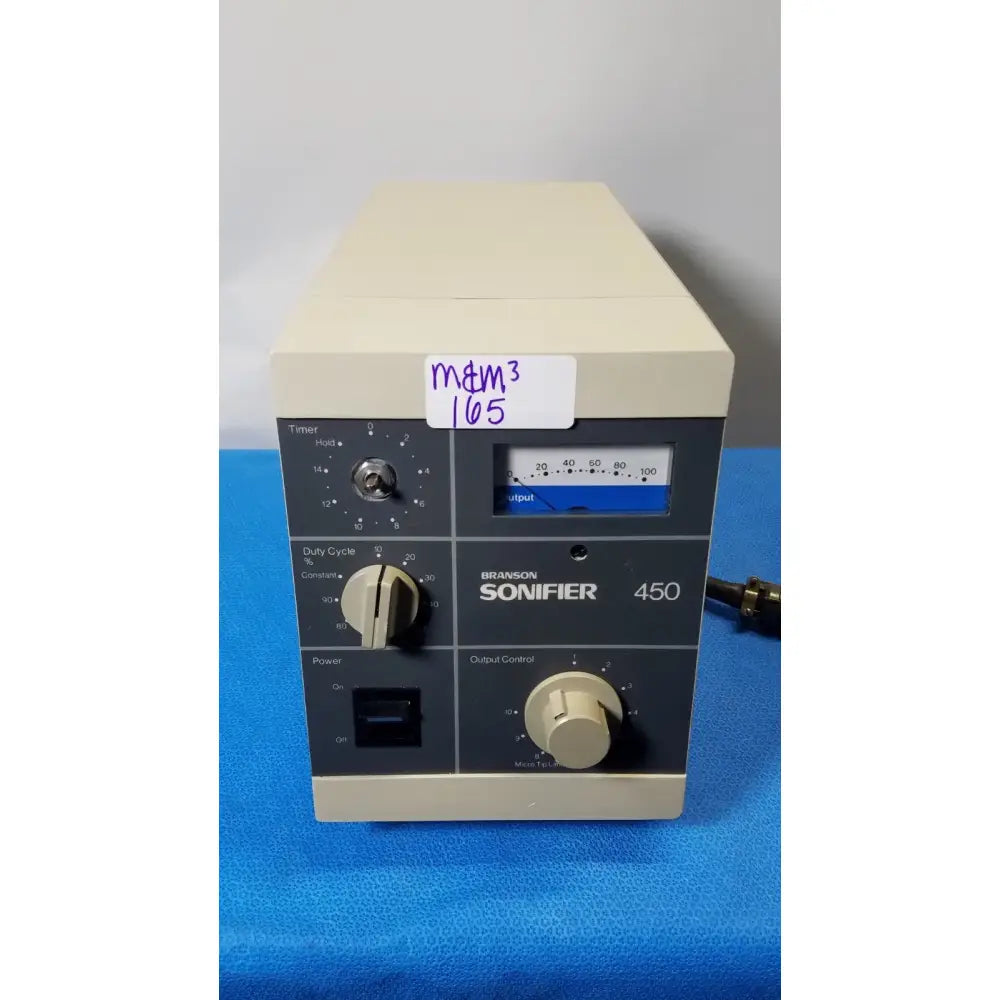 Reuse Medical Branson Sonifier® 450 Ultrasonic Cell Disruptor / Homogenizer Homogenizers, as-is (for parts) product photo 1