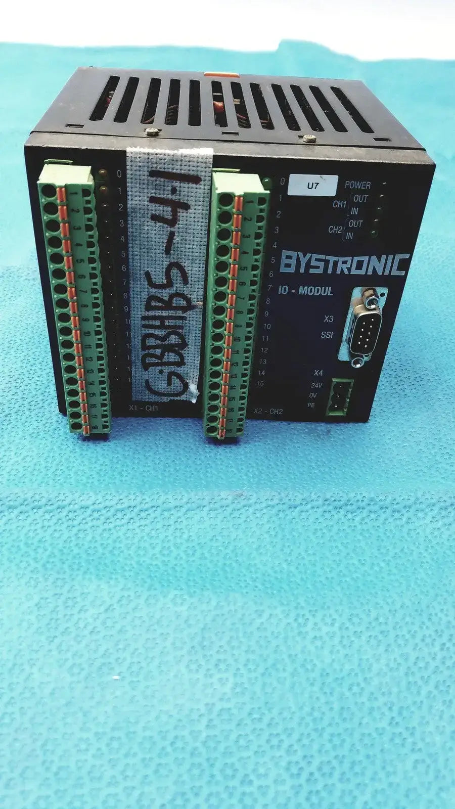 Reuse Medical Bystronic I0-MODUL SSI Interface Control Module PLC Input & Output Modules, as-is (for parts) product photo 1