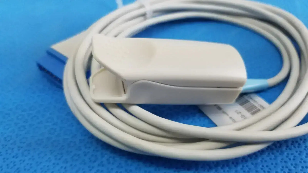 Cables And Sensors GE Nellcor S410-210 SpO2 Sensor 9 ft. Cable 407705-006 Adult SpO2 Sensor, second-hand product photo 11