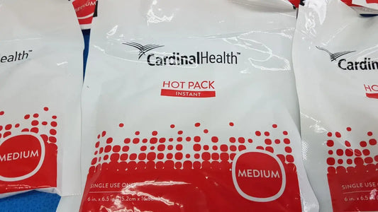 Cardinal Health Instant Hot Pack 6" x 9" – Lot of 8 Instant Hot Pack, new product photo 2