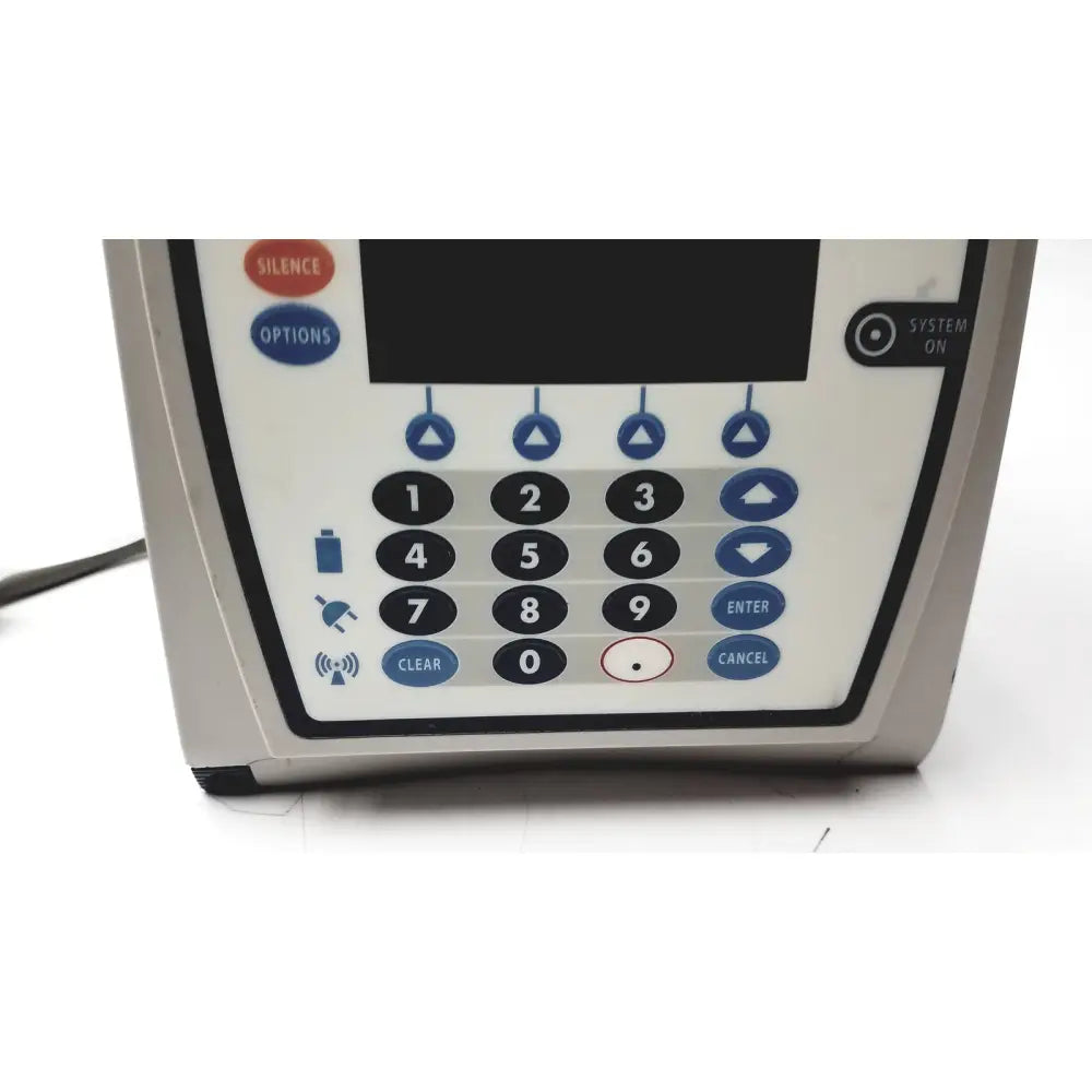 Cardinal Health PC 8015 Pump guardrails suite mx white medical device with numeric keypad and illuminated screen for reuse medical use