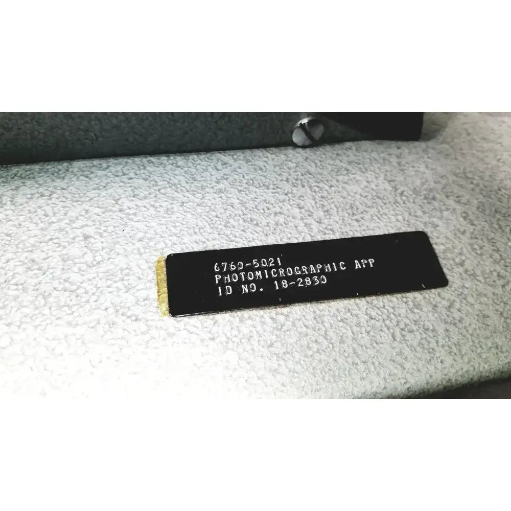 Carl Zeiss 59596, 6760-5021 Photomicroscope Binocular Microscope Microscope, as-is (for parts) product photo 20