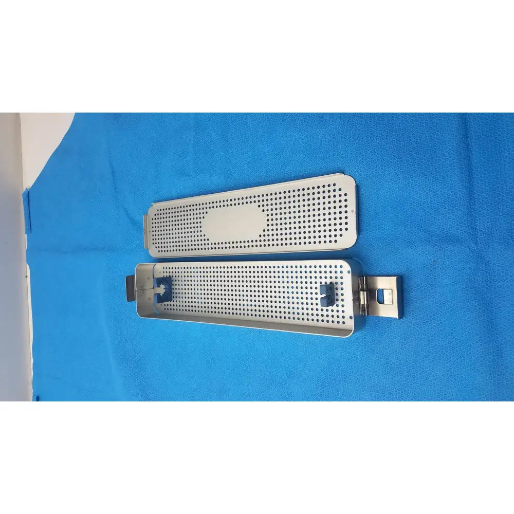 Case Medical ENCM Sterilization Container 16.3" x 4" x 1.8" Surgical Tray Box Sterilization Container, second-hand product photo 5
