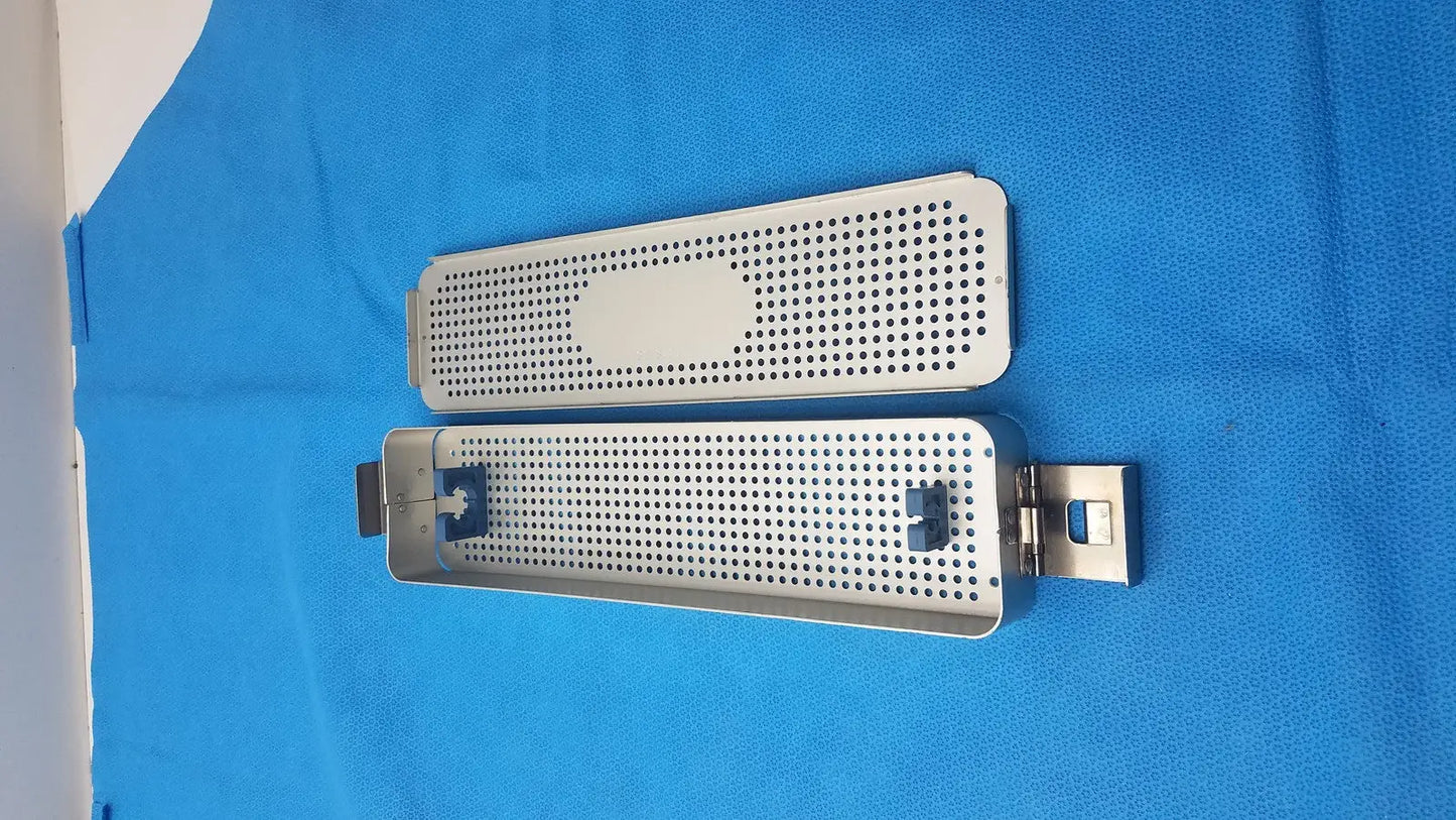 Case Medical ENCM Sterilization Container 16.3" x 4" x 1.8" Surgical Tray Box Sterilization Container, second-hand product photo 5