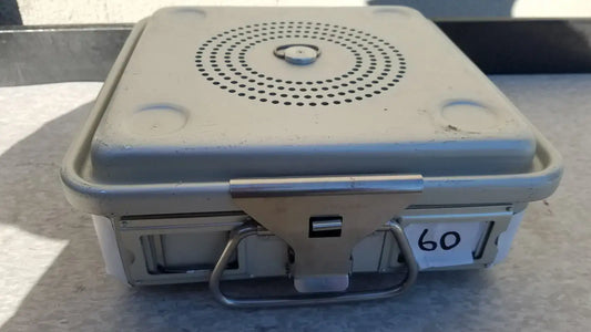 Reuse Medical Case Medical Half Size Sterilization Case And Lid Sterilization Trays & Cases, second-hand product photo 1