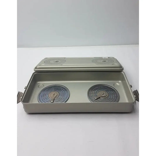 Reuse Medical Case Medical MAF-Tray Solid Sterilization Container System With Lid Sterilization Trays & Cases, second-hand product photo 1
