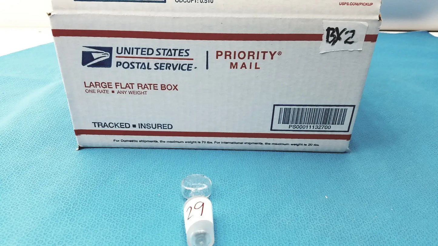 Reuse Medical Chemglass Glass Stopper Pennyhead Solid Flask Length Other Medical & Lab Equipment, second-hand product photo 1