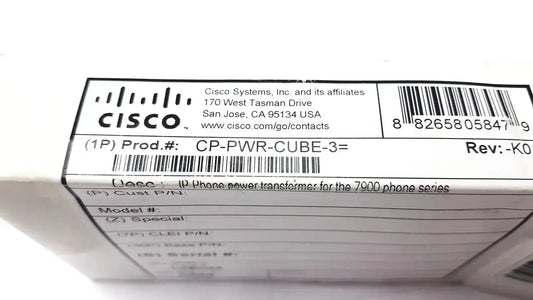 Cisco IP Phone Power Supply CP-PWR-CUBE-3 Power Supply, second-hand product photo 2