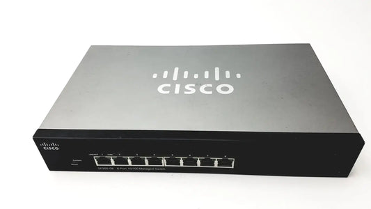 Reuse Medical Cisco SF300-8, 8-Port 10/100 Managed Switch Other Consumer Electronics, second-hand product photo 1