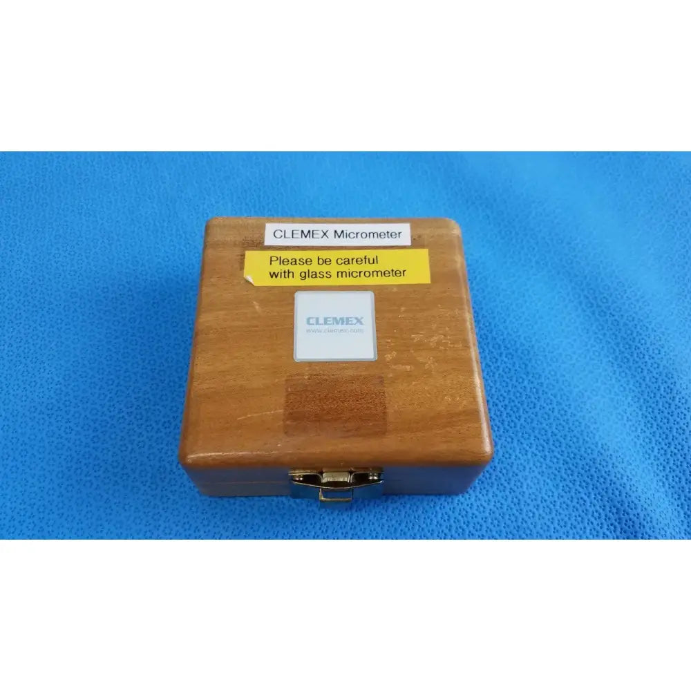 Reuse Medical Clemex Micrometer Calibration Microscope Tool Microscope Micrometers, second-hand product photo 1