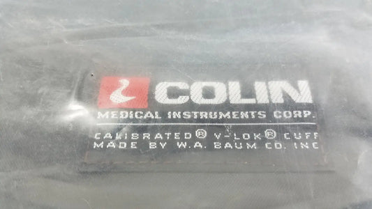 Calibrated v-lok brown thigh blood pressure cuff co430011a by colin medical instruments corp for accurate readings