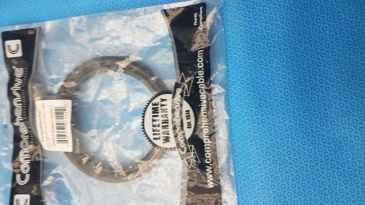 Black rubber o-ring in clear packaging for comprehensive pro 6ft hdmi high-speed cable with ethernet daci-96t