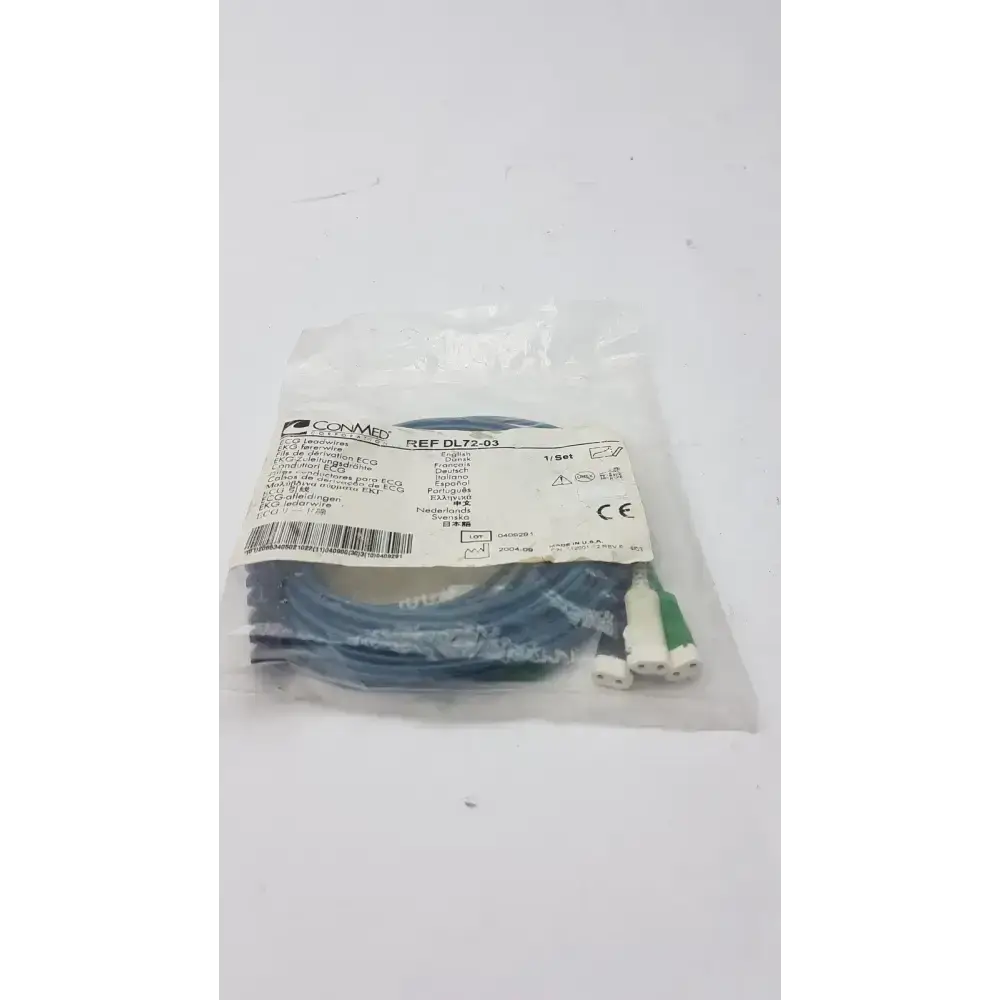 Conmed DL72-03 ECG Leadwire ECG Leadwire, new product photo 12