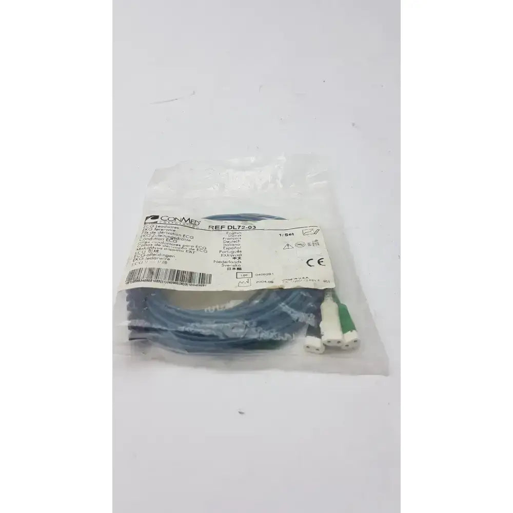 Conmed DL72-03 ECG Leadwire ECG Leadwire, second-hand product photo 12
