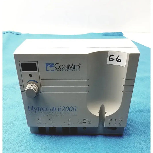 Reuse Medical ConMed Hyfrecator 2000 High Frequency Unit Medical Cables & Cords, second-hand product photo 1