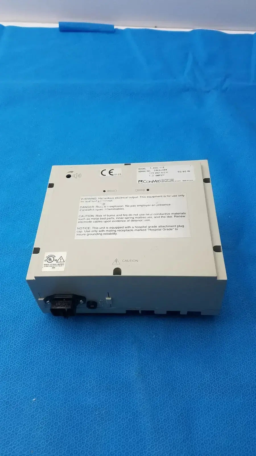 Conmed Hyfrrecator 2000 Model 7-900-115 Electrosurgical Unit, as-is (for parts) product photo 10