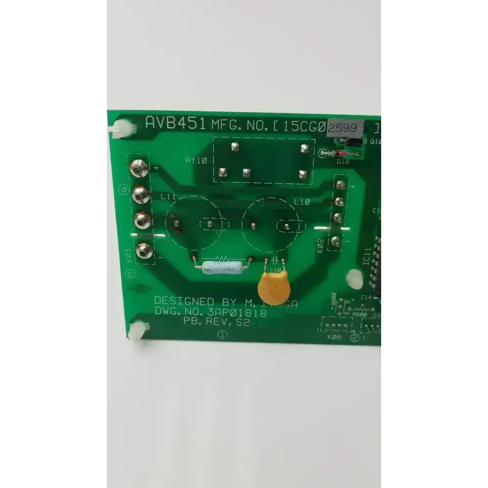 Generic Control Board, DWG NO 3AP01818, PB Rev S2, AVB451 MFG No 15CG02599 Control Board, second-hand product photo 12