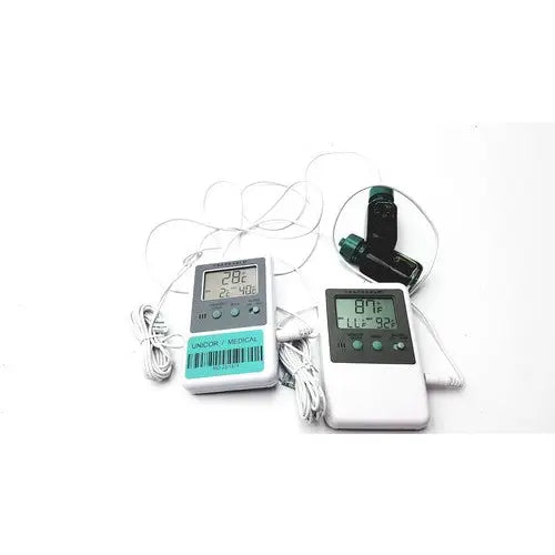 White digital medical thermometers with lcd screens by control company traceable for traceable refrigerator freezer use