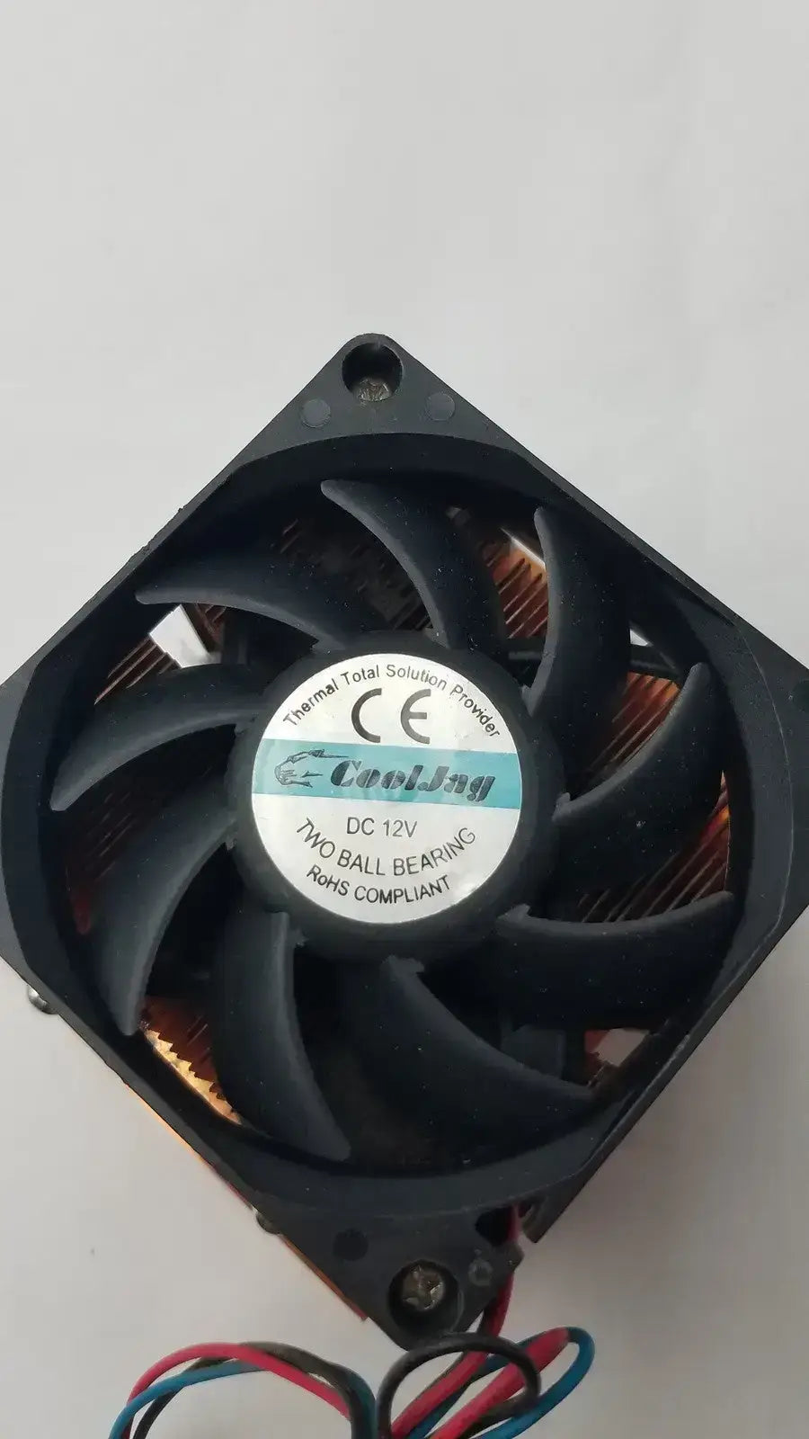 Cool Jang Cool Jag Thermal Total Solution Provider DC 12V Two Ball Bearing Cooling Fan, second-hand product photo 10