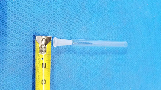 Corning Vycor 10/30 Outer Ground Joint Lab Glassware High Silica Glass Lab Glassware Component, second-hand product photo 2