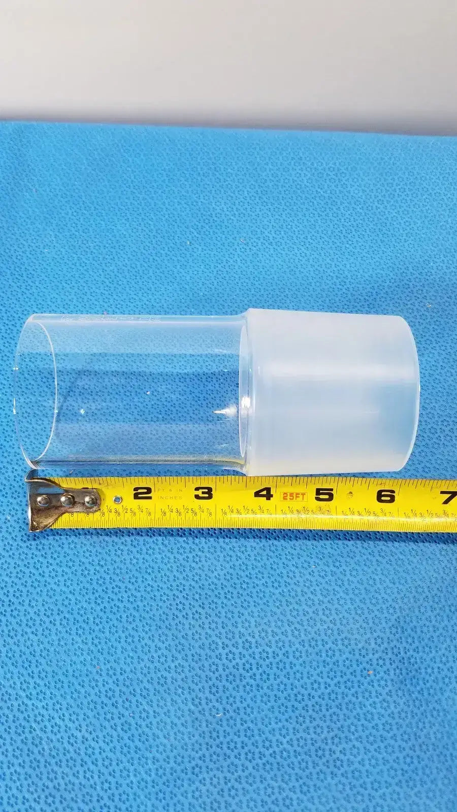 VYCOR Corning Vycor Lab Glassware 71/60 Ground Outer Joint Heat Resistant Glass Laboratory Glassware, second-hand product photo 4