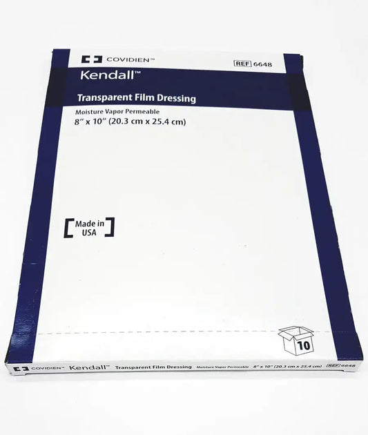 Reuse Medical Covidien 6648Kendall Transparent Film Dressing 8"X10" - 10/BX Exp. 2025 Bandages, Gauze & Dressings, second-hand product photo 1