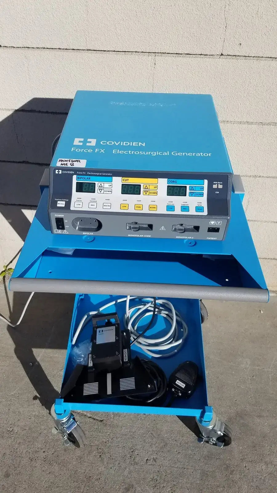 Reuse Medical Covidien Force FX-C Electrosurgical Generator ESU With E6008 and Trolley Other Medical & Lab Equipment, second-hand product photo 1