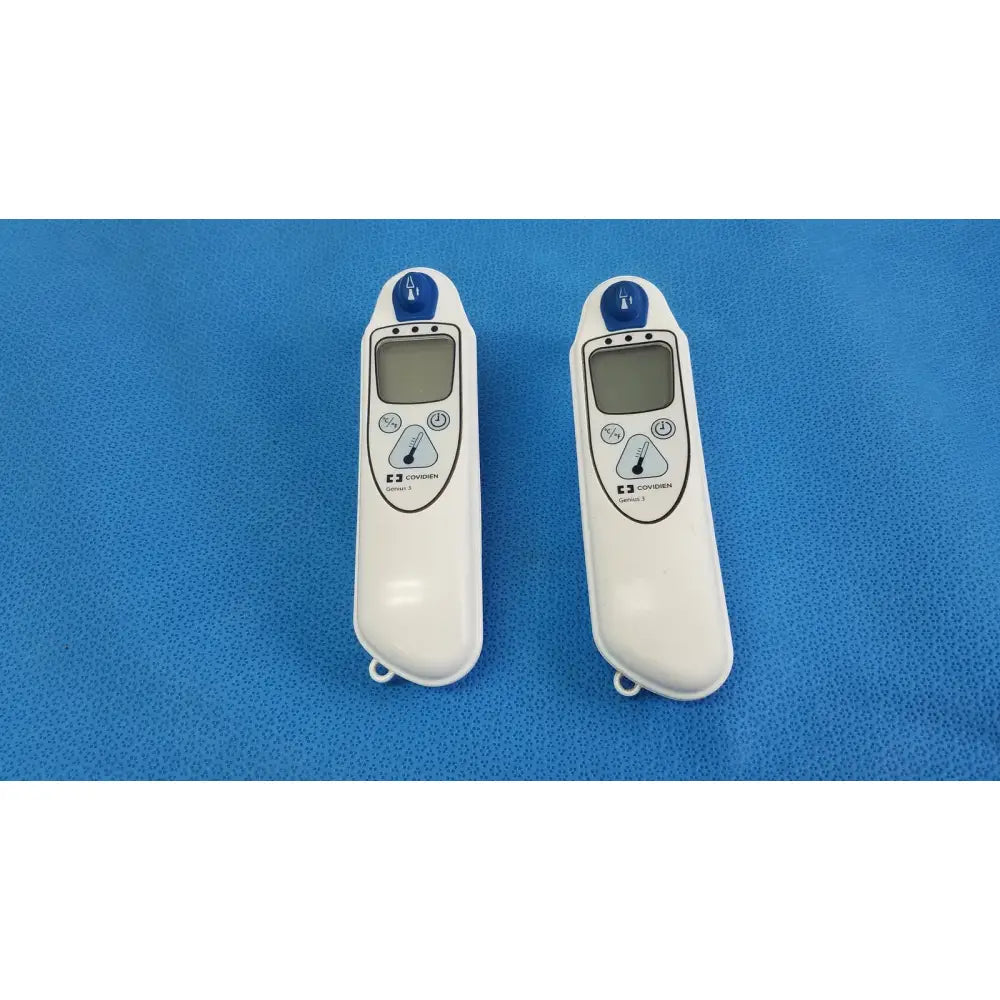 Reuse Medical Covidien Genius 3 Tympanic Thermometer and Base SMF1116-001 - Lot of 2 Medical Thermometers, second-hand product photo 1