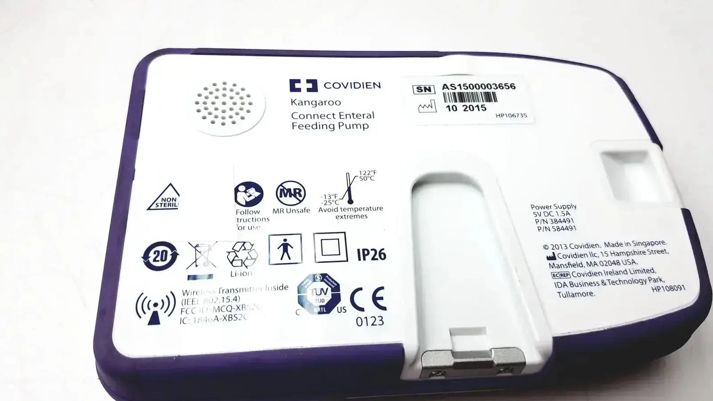 Covidien Kangroo Feeding Pump, Connect Pole Clamp and Extras Feeding Pump, as-is (for parts) product photo 11