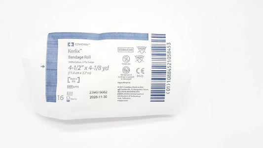 Reuse Medical Covidien Kerlix Fluffy Gauze Bandage Roll 6-Ply Sterile 4.5"x4.1Yds 6715 Bandages, Gauze & Dressings, second-hand product photo 1