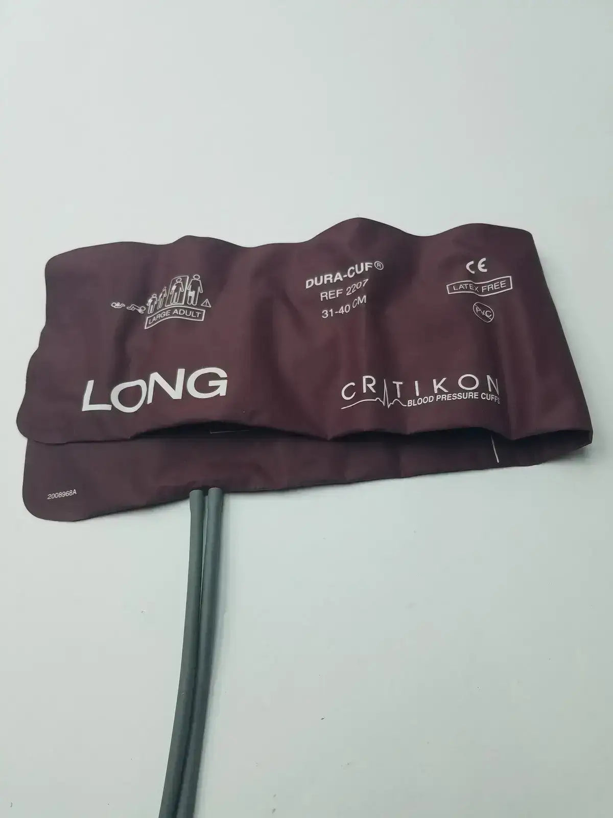 Critikon Dura-Cuf 2207 Blood Pressure Cuff Adult Long 31-40 cm Blood Pressure Cuff, second-hand product photo 6