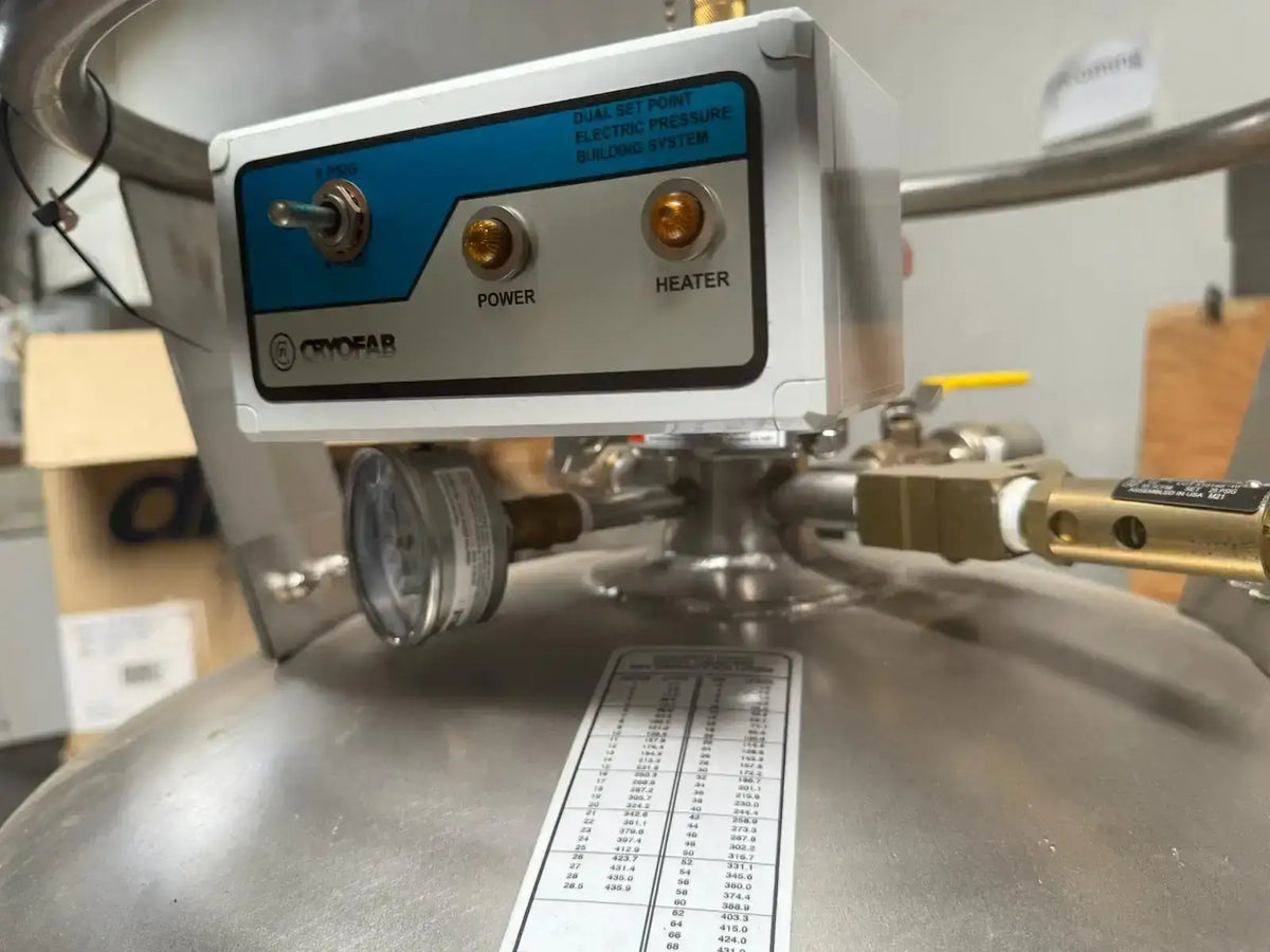 Cryofab Helium UN 1963 Non Magnetic Refrigerated Liquid Medical Gas, second-hand product photo 6