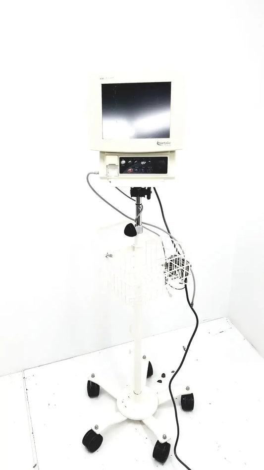 Reuse Medical CSI CRITICARE 8100 Series Poet Plus Vital Signs Patient Monitor w/ Cart, Stand Patient Monitors, second-hand product photo 1