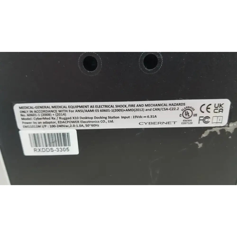 Cybernet CyberMed Rx Rugged X10 Desktop Docking Station Docking Station, second-hand product photo 12