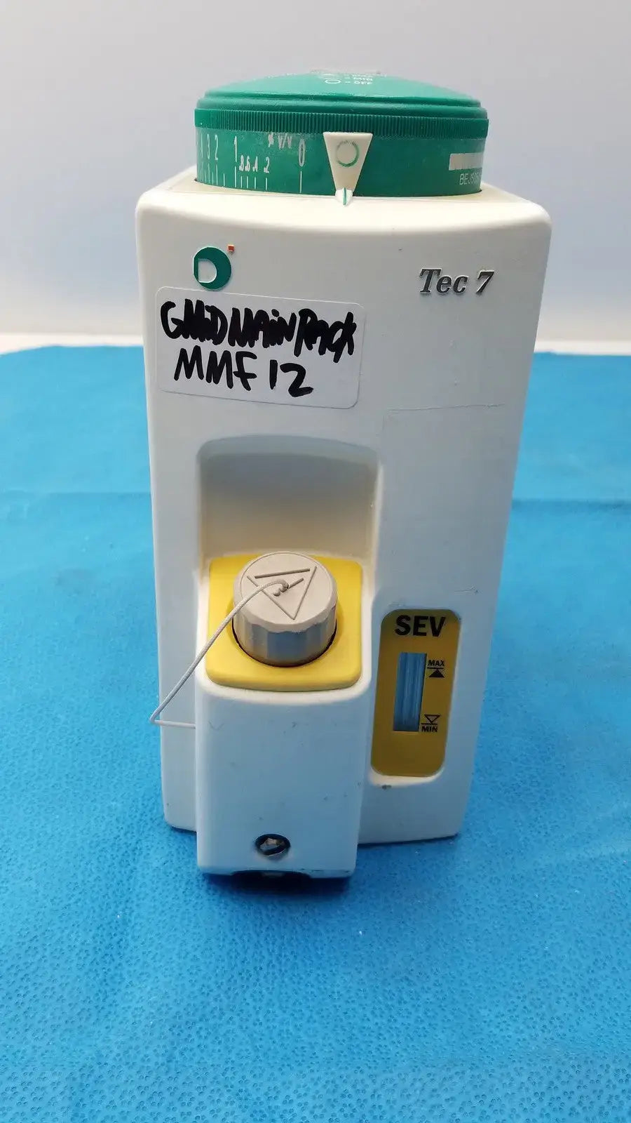 Reuse Medical Datex-Ohmeda Tec 7 Sevoflurane Anesthesia Vaporizer Anesthesia Machines, as-is (for parts) product photo 1